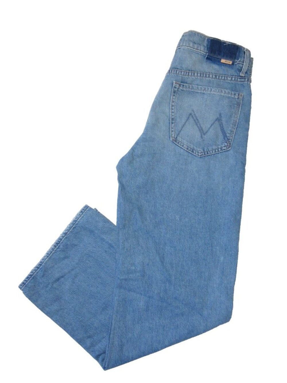 NWT Mother Lil Dodger Sneak in Tomorrow Always Knows Loose Wide Leg Jeans 28 - Picture 11 of 13